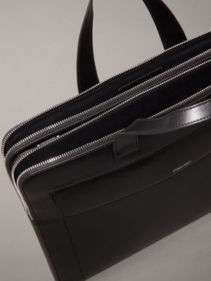 ck black laptop bag for men calvin klein