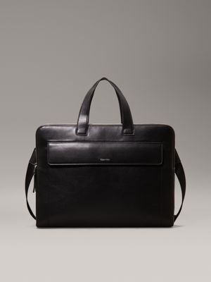 black laptop bag for men calvin klein