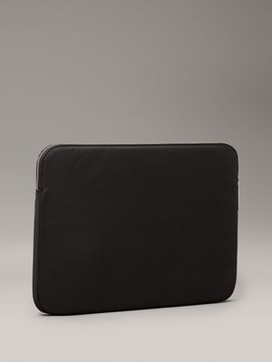 ck black laptop sleeve for men calvin klein