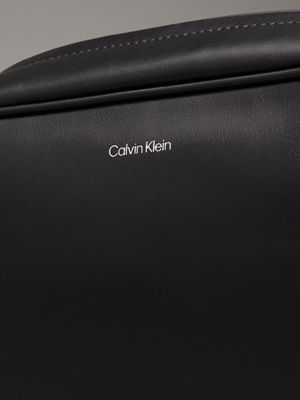 ck black smooth wash bag for men calvin klein