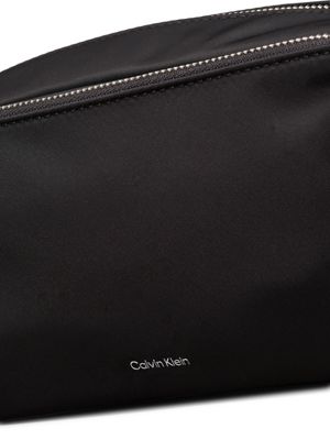 ck black nylon wash bag for men calvin klein