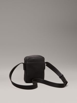 borsa reporter a tracolla ck black da uomini calvin klein