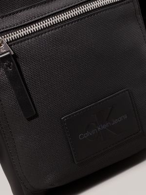 black crossbody bag for men calvin klein jeans