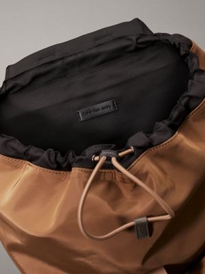 shitake flap backpack for men calvin klein jeans