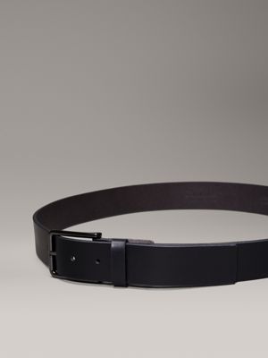 navy leather belt gift pack for men calvin klein