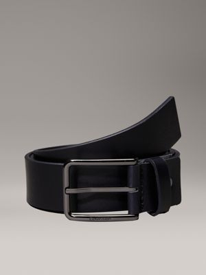 navy leather belt gift pack for men calvin klein