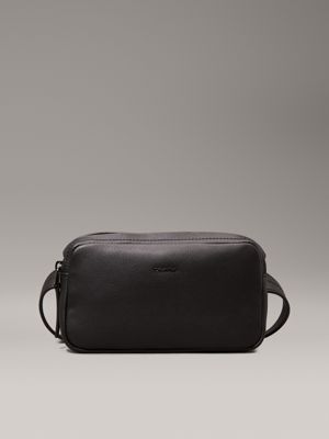 borsa da cintura black da uomini calvin klein