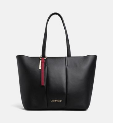Large Leather Tote Bag Calvin Klein® | K60K604476001