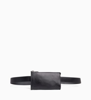 calvin klein pouch belt