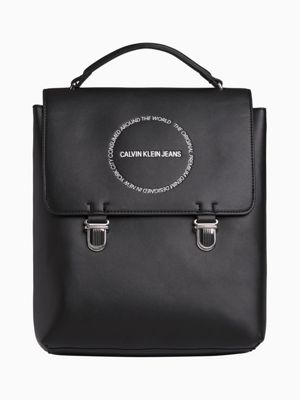 calvin klein flap backpack