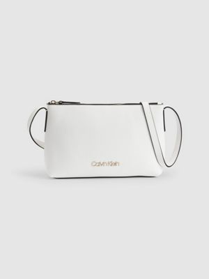 calvin klein black and white purse