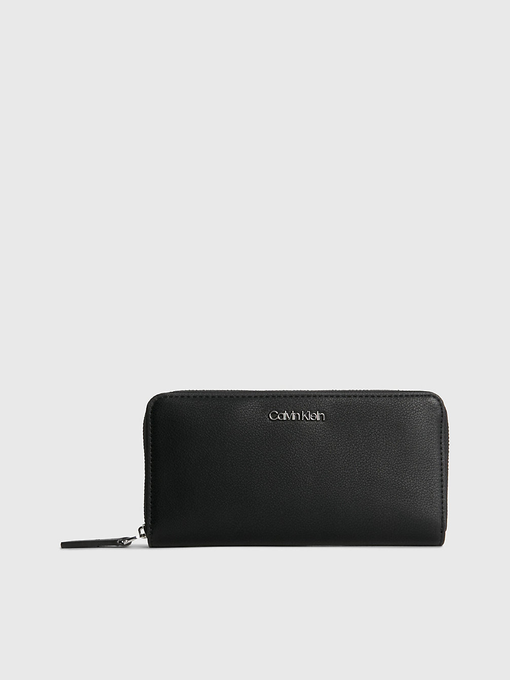 BLACK Large Zip Around Wallet undefined women Calvin Klein
