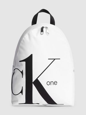 calvin klein white backpack