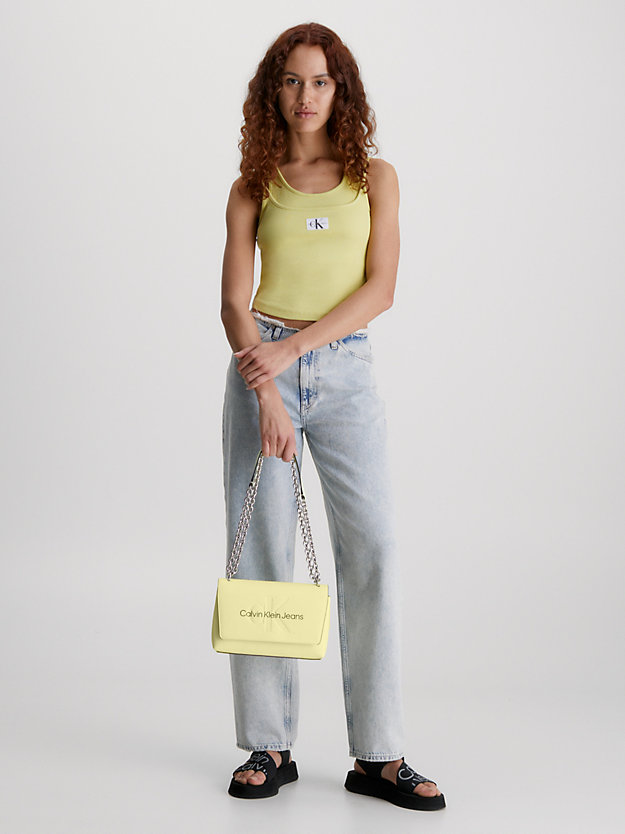 sherbert converteerbare schoudertas voor dames - calvin klein jeans