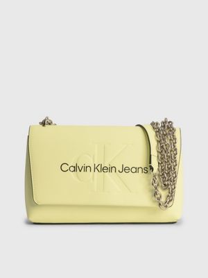 Calvin klein yellow clearance handbag