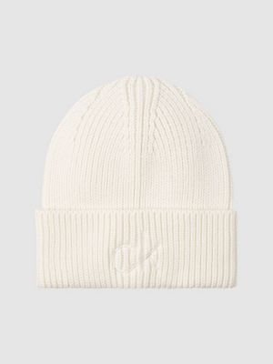 berretto in misto lana oversize  da donne calvin klein