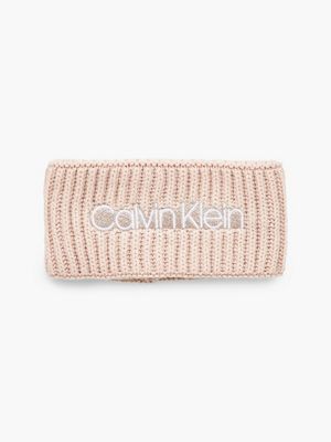 fascia per i capelli in misto lana  da donne calvin klein