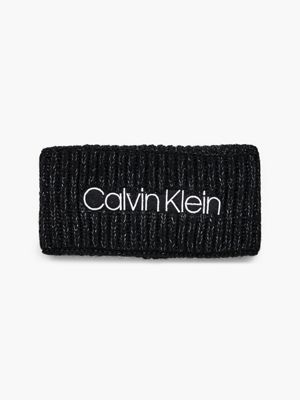 fascia per i capelli in misto lana  da donne calvin klein