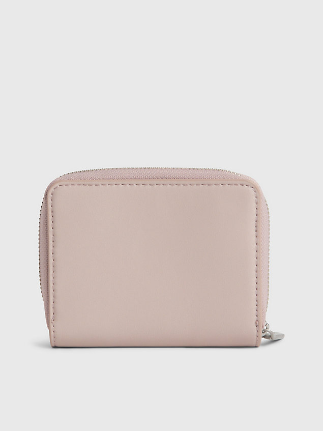 grey rfid zip around wallet for women calvin klein