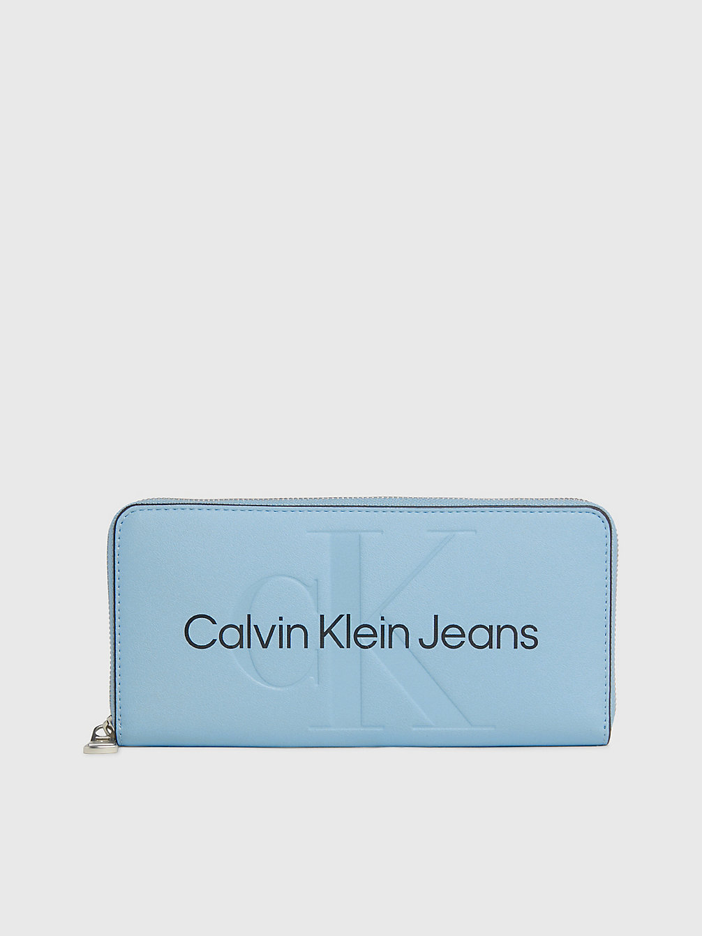 BLUE SHADOW Rfid Logo Zip Around Wallet undefined Women Calvin Klein