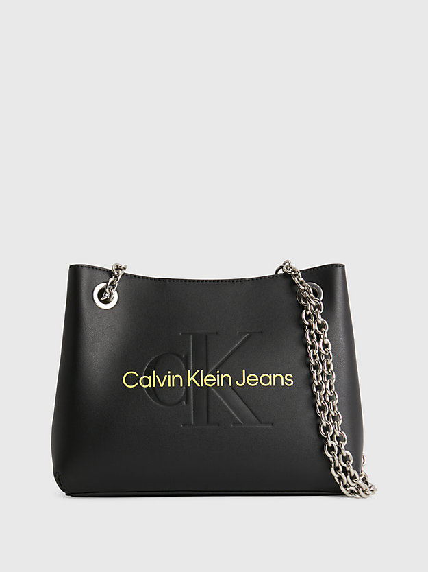 FASHION BLACK Convertible Shoulder Bag for women CALVIN KLEIN JEANS