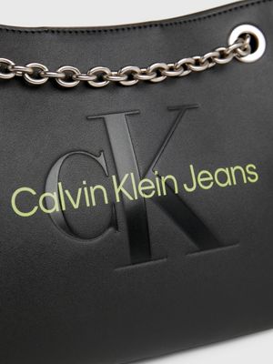 Calvin Klein Sculpted Black Shoulder Bag K60K6078310GL - Bags