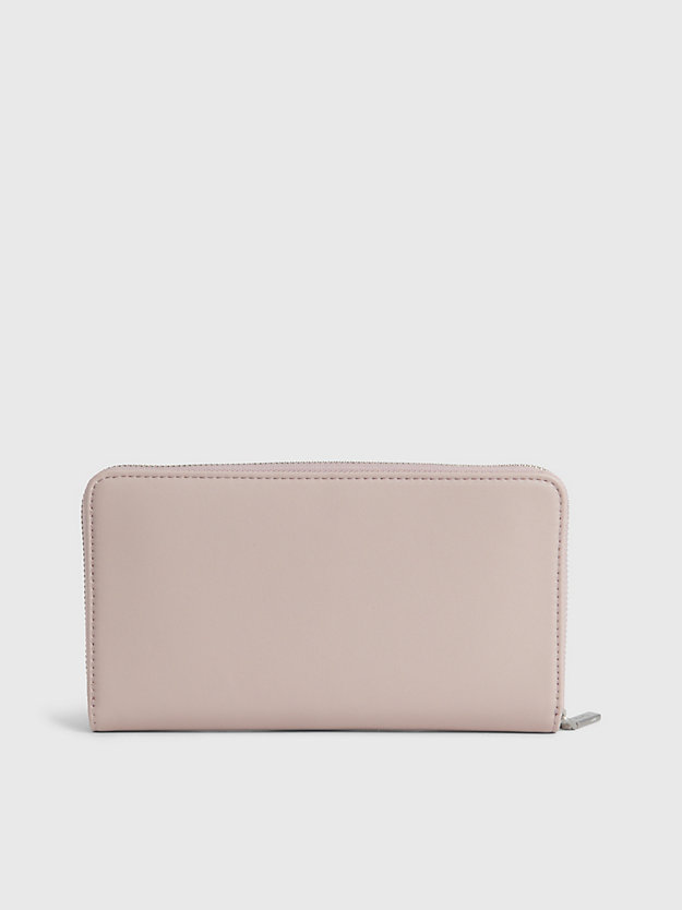 shadow gray large rfid wallet for women calvin klein