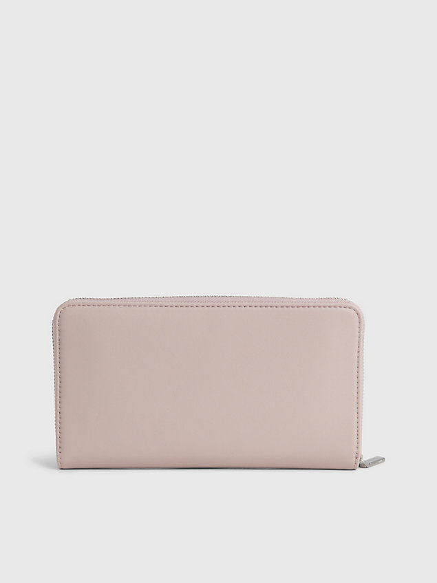 grey large rfid wallet for women calvin klein