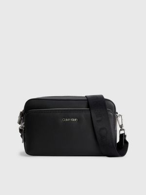 Faux Leather Crossbody Bag Calvin Klein® | K60K608410BAX