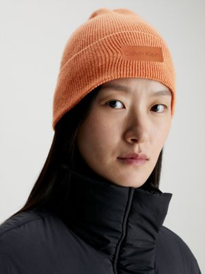 CALVIN KLEIN Cotton Blend And Cashmere Beanie