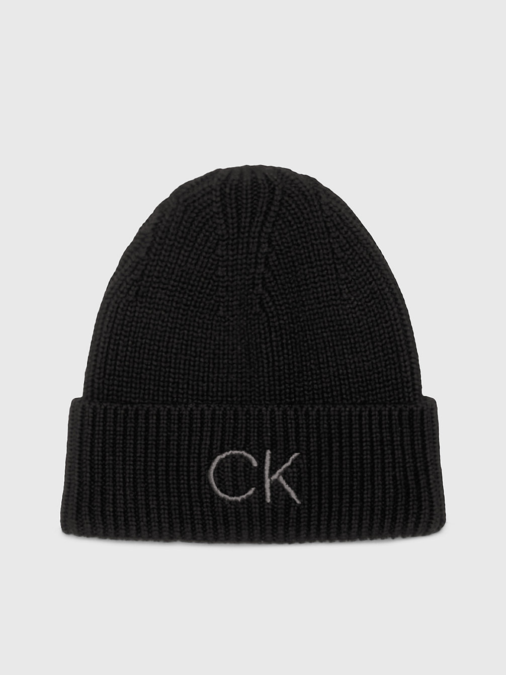 CK BLACK Bonnet En Mélange De Coton Bio undefined femmes Calvin Klein