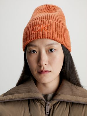 Calvin klein deals beanie hat womens