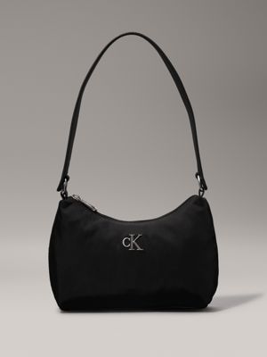 Calvin klein black shoulder on sale bag