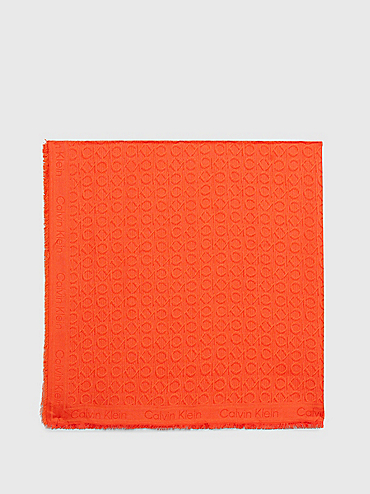 Wool Logo Jacquard Scarf Calvin Klein® | K60K611116GAP