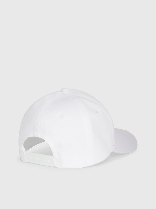 white/silver logo twill cap for women calvin klein jeans