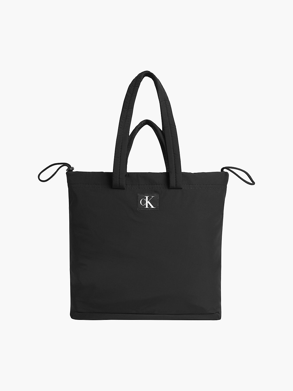 BLACK Reversible Nylon Tote Bag undefined women Calvin Klein