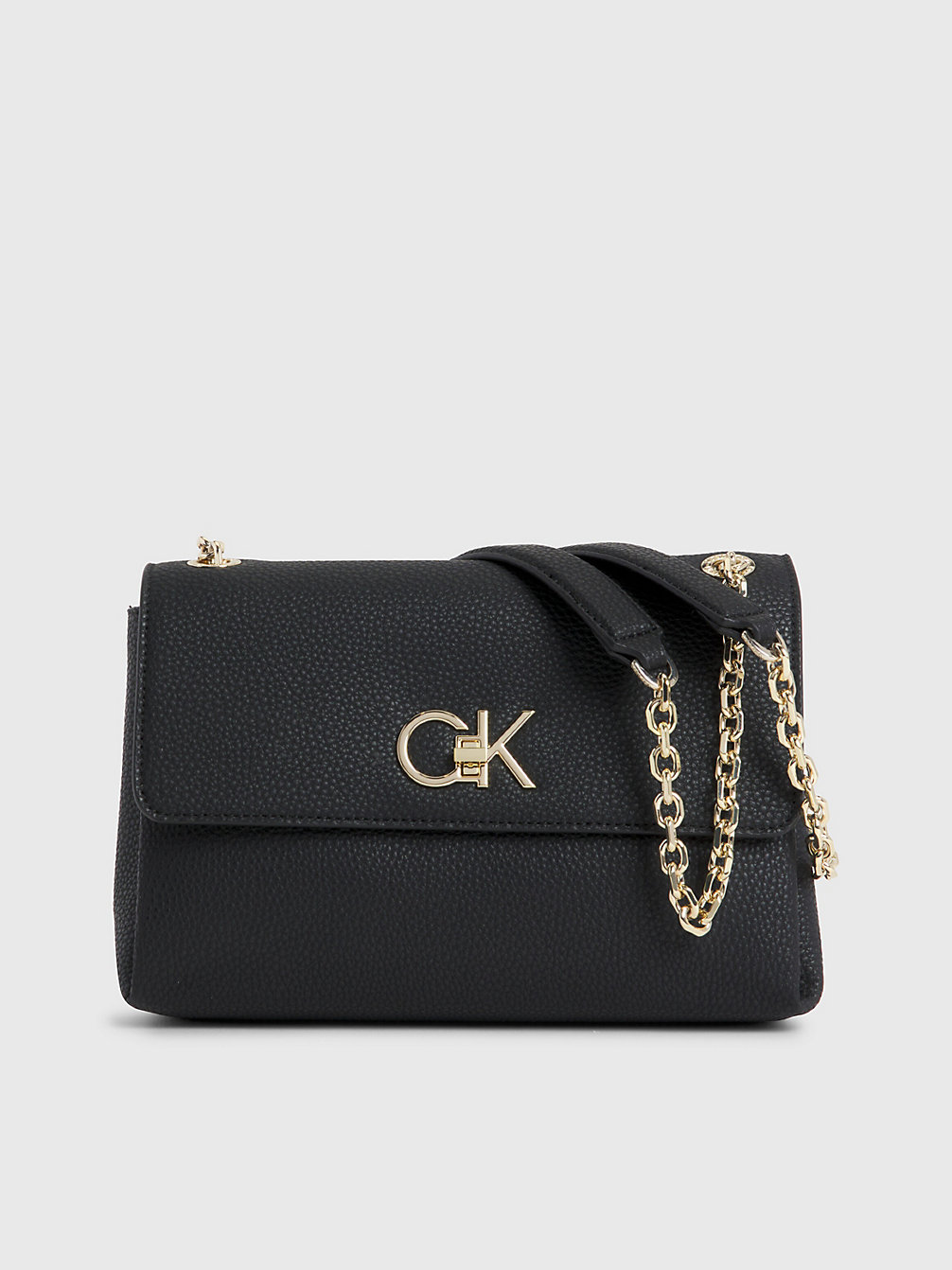 CK BLACK Sac En Bandoulière Modulable En Matière Recyclée undefined femmes Calvin Klein
