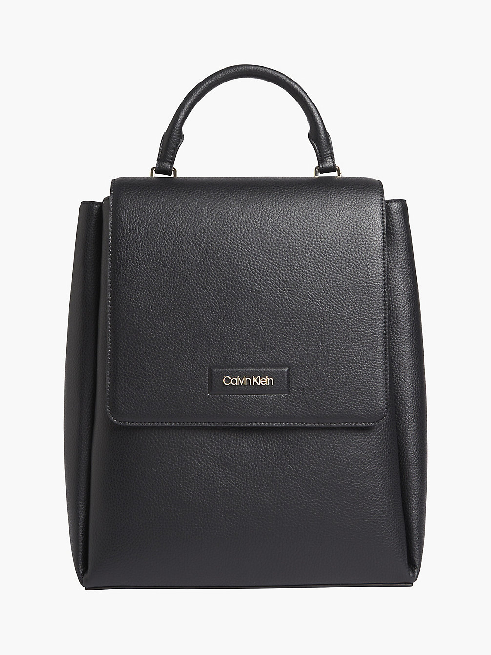 CK BLACK Flap Backpack undefined women Calvin Klein
