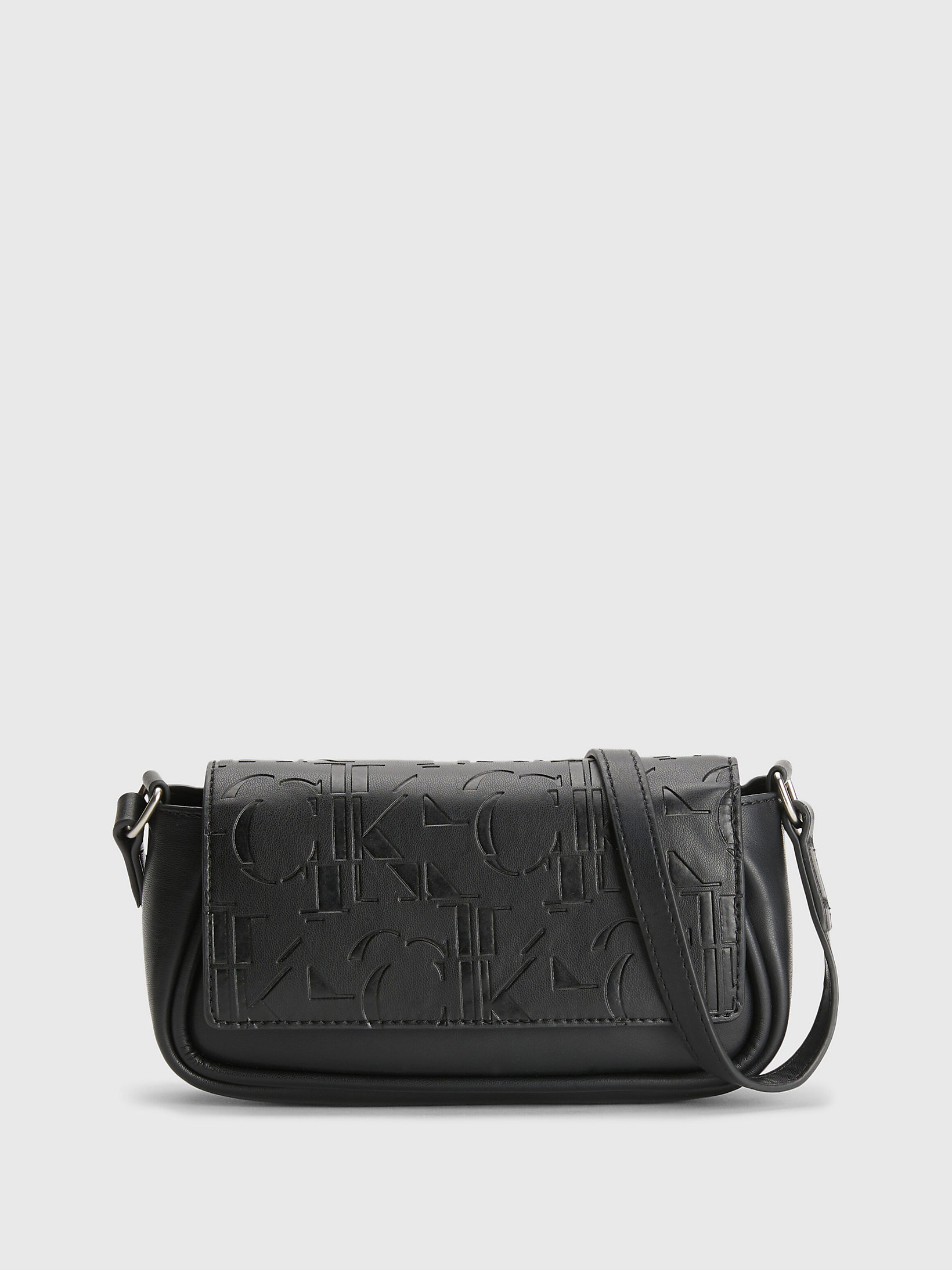 Black Logo Crossbody Bag undefined women Calvin Klein