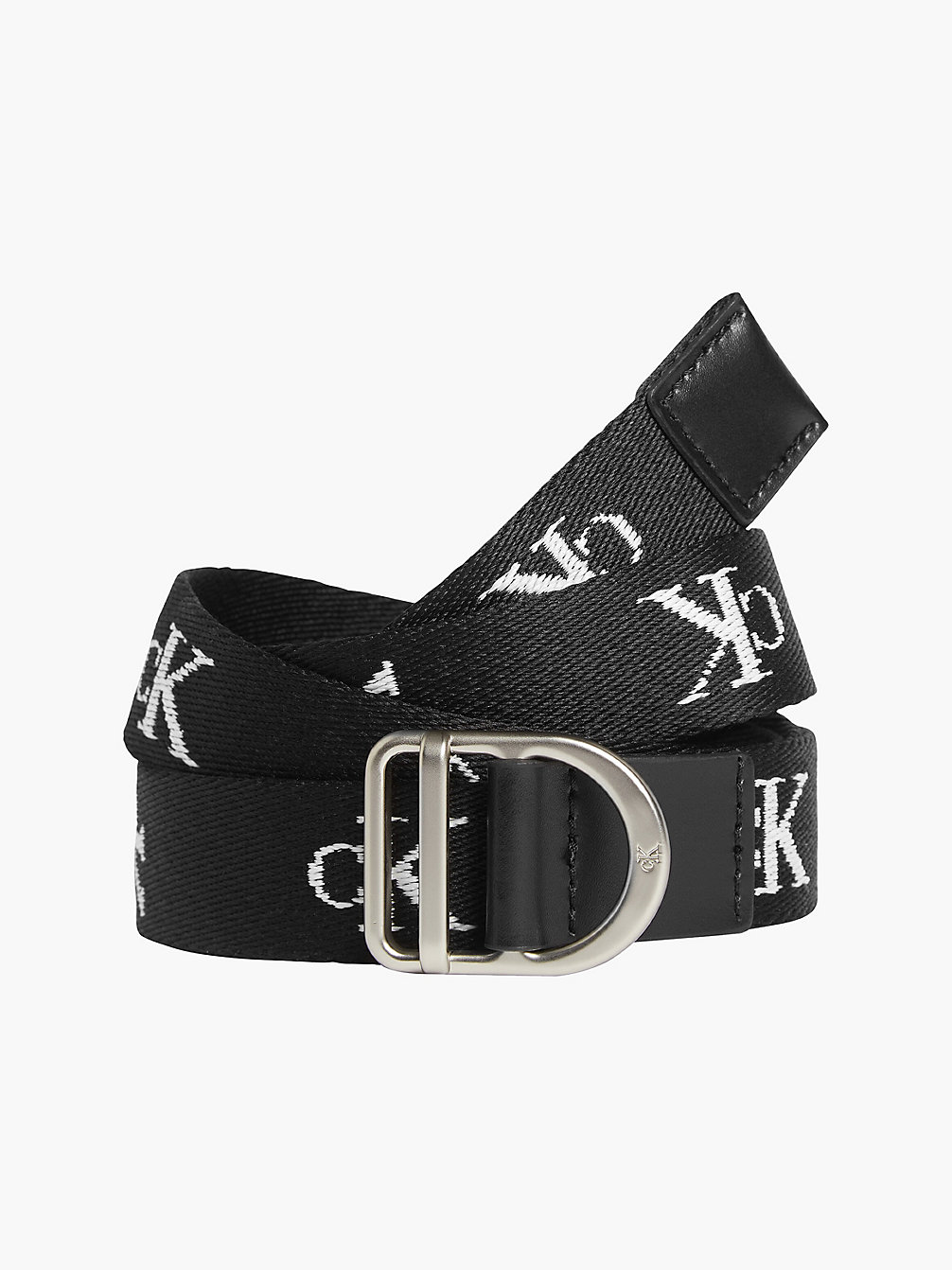 Cintura Con Logo In Poliestere Riciclato > BLACK > undefined donna > Calvin Klein