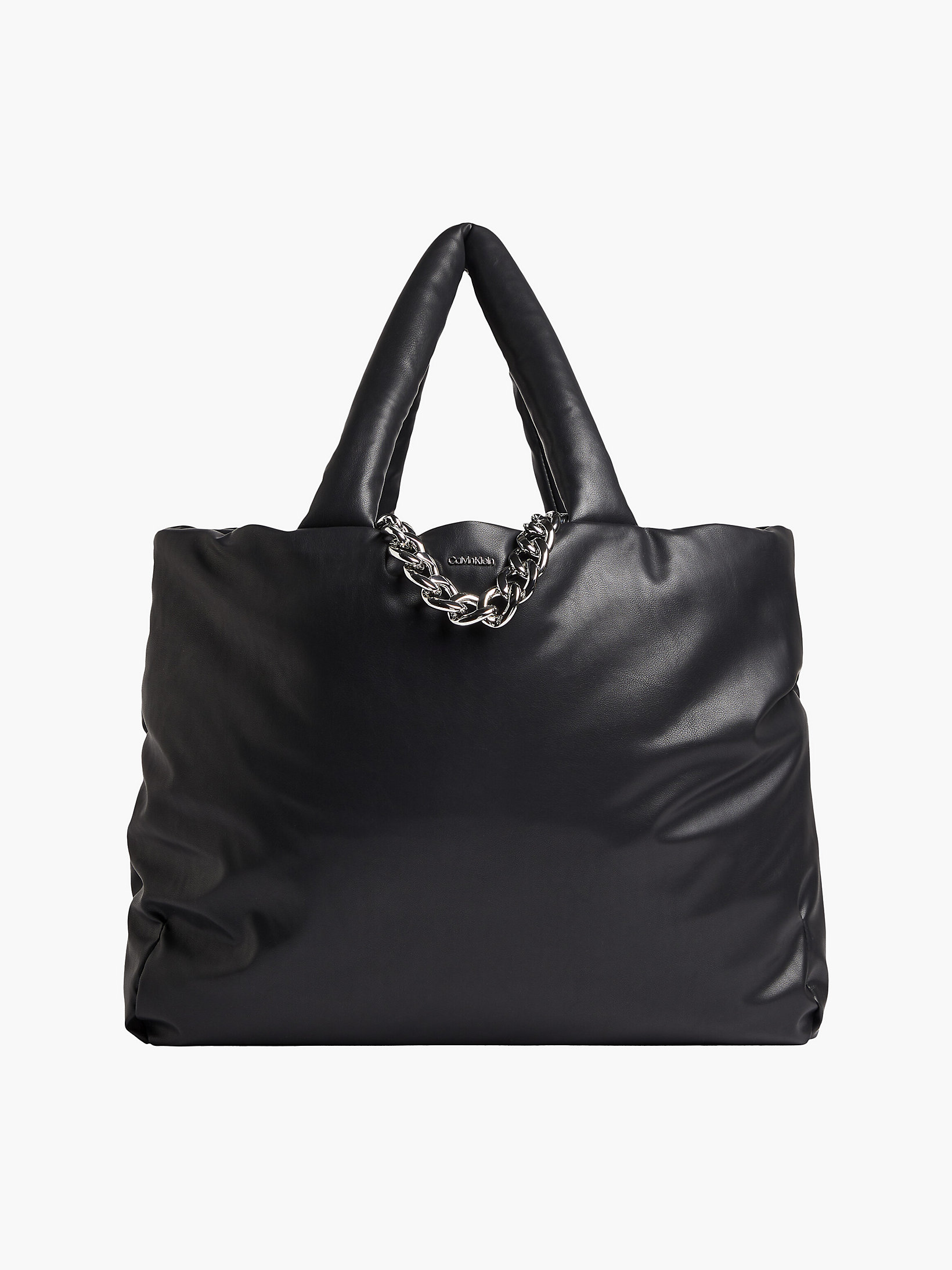 CK Black Large Recycled Puffer Tote Bag undefined women Calvin Klein