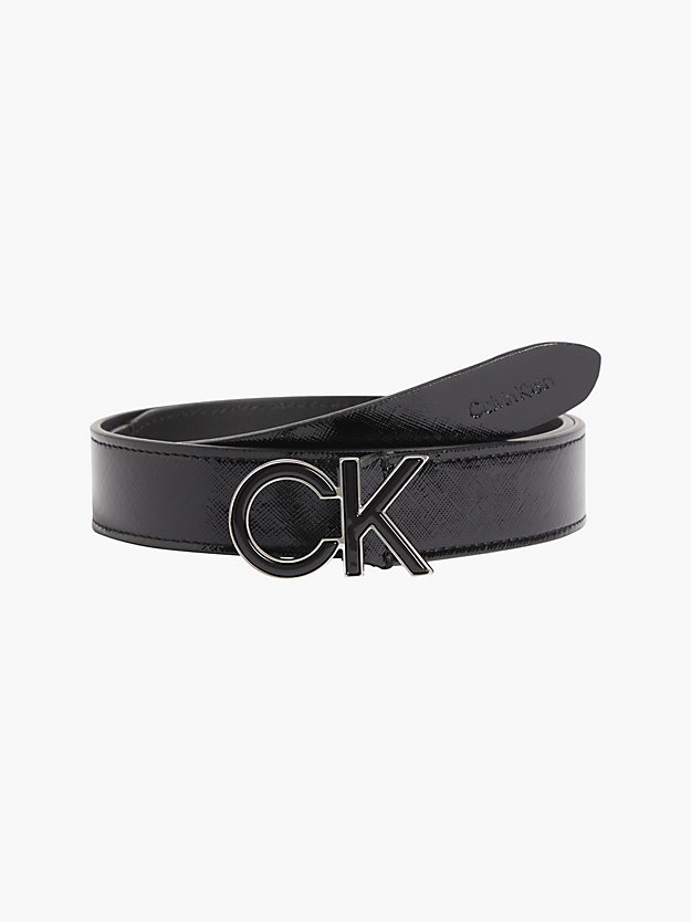 CK BLACK Cintura con logo da donna CALVIN KLEIN