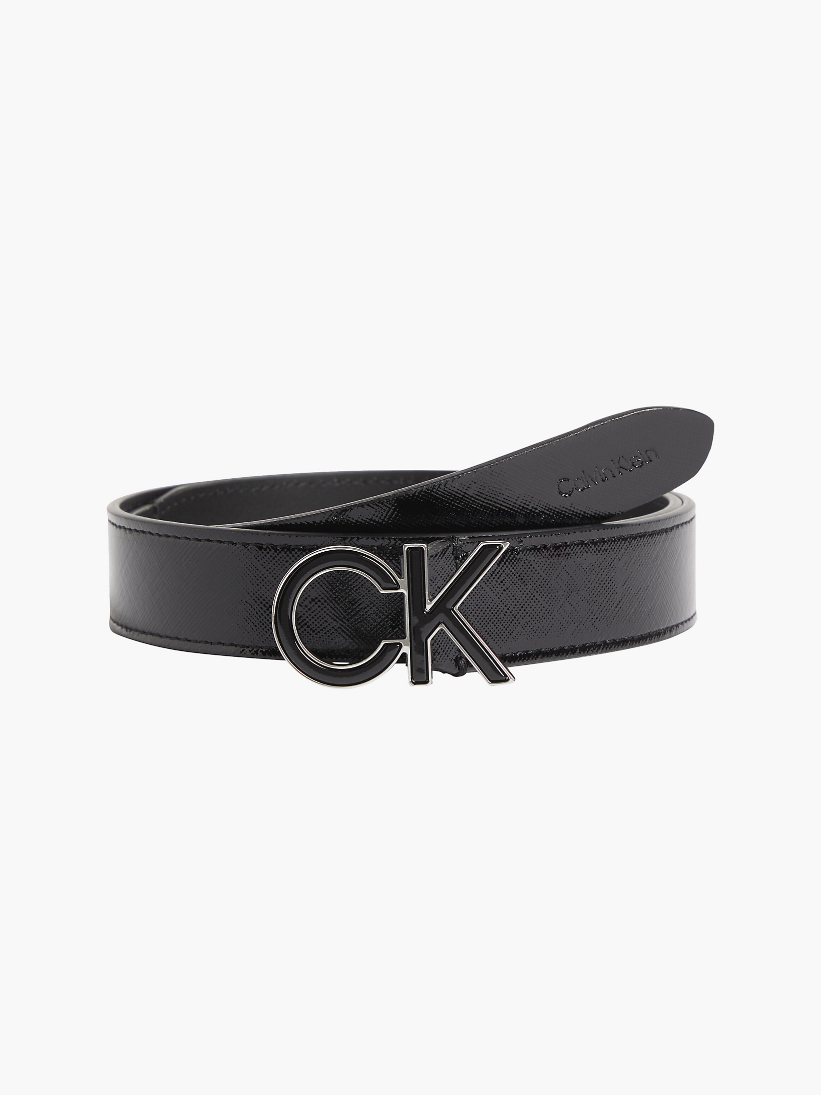 CK Black Logo Belt undefined women Calvin Klein