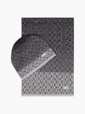 Calvin Klein Black Cotton Women Scarf