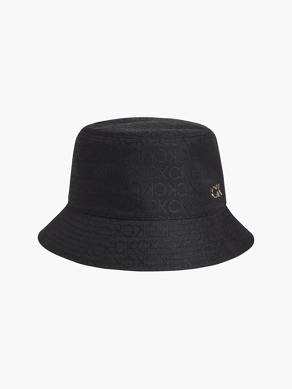 CK BLACK > Bucket Hat Aus Recyceltem Material Mit Jacquard-Logo > undefined Damen - Calvin Klein