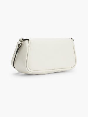 BEIGE AOP Borsa a tracolla con logo da donna CALVIN KLEIN JEANS