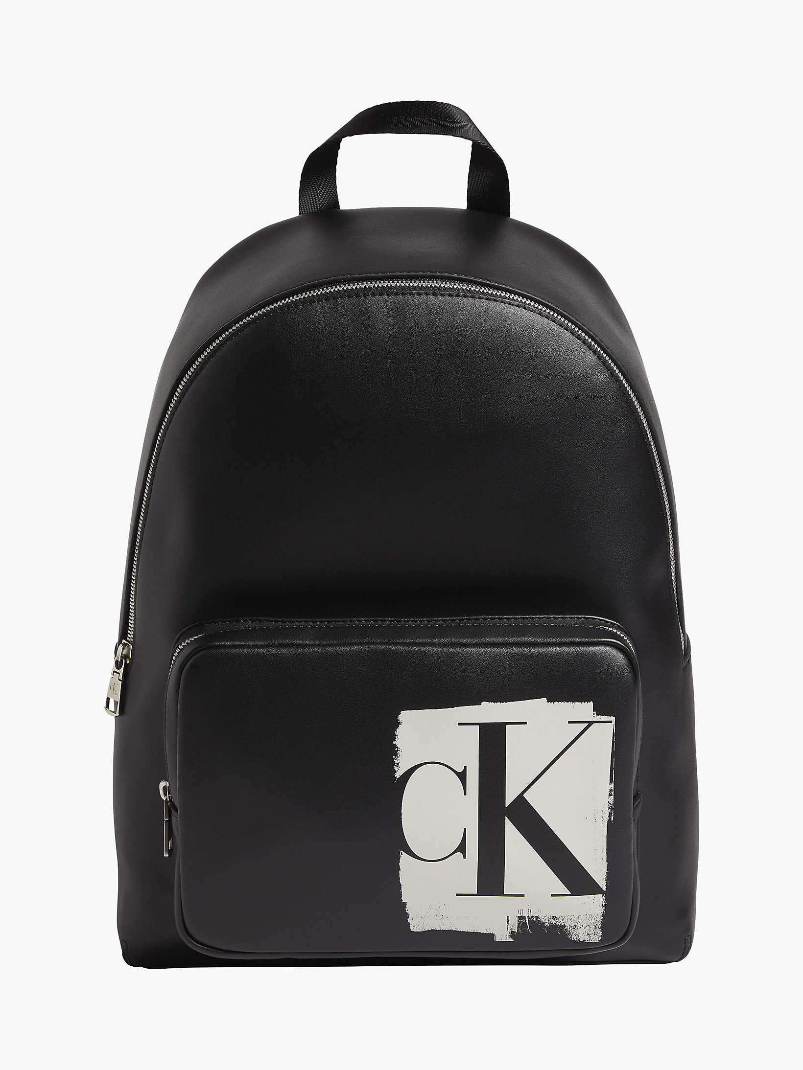 Black Logo Backpack undefined women Calvin Klein