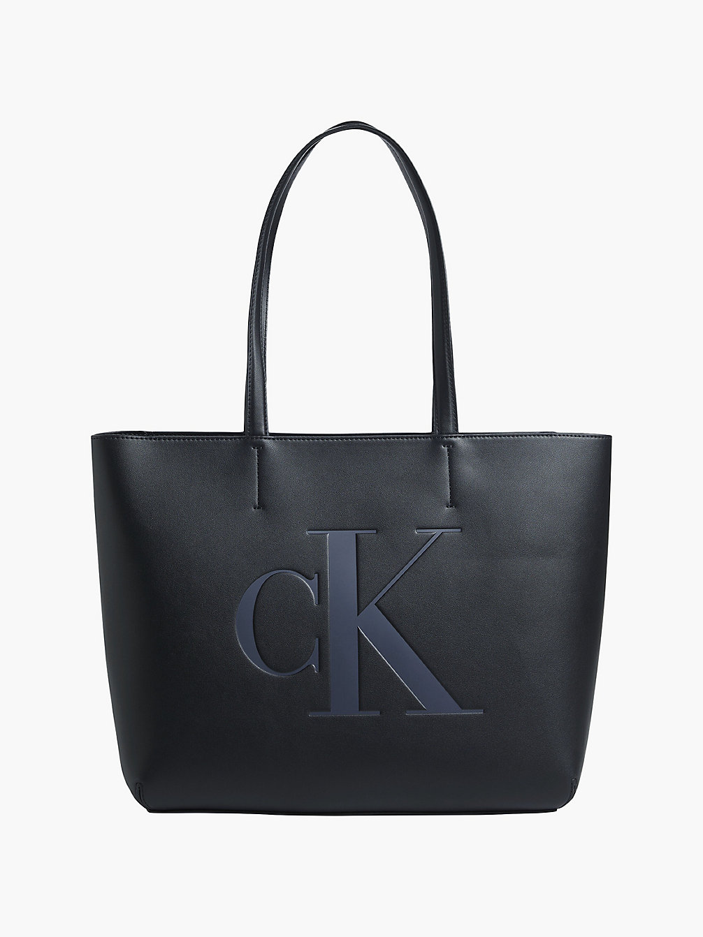 BLACK Tote Bag Met Logo undefined dames Calvin Klein
