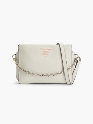  crossbody bag with chain for women calvin klein jeans