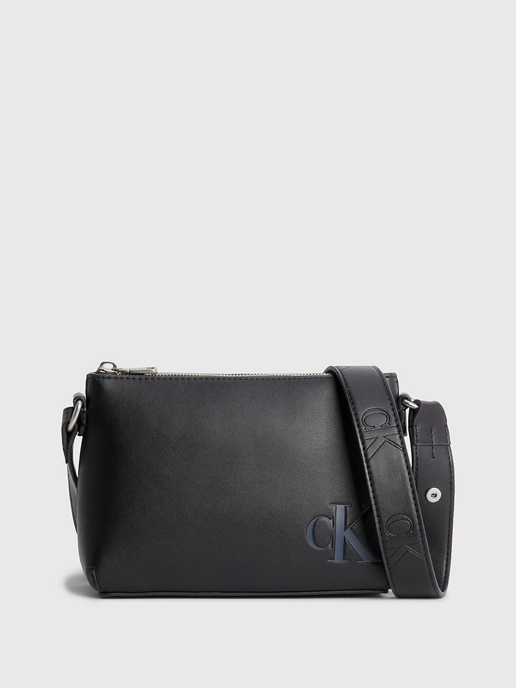BLACK Logo Crossbody Bag undefined women Calvin Klein